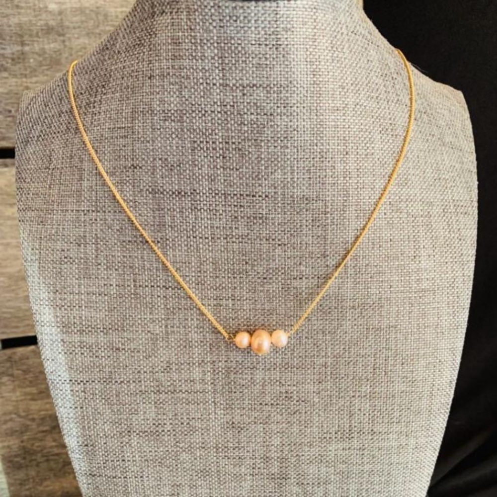 18K Fresh Water Pearl Necklace
